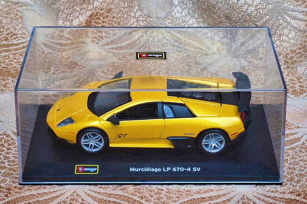 Lamborghini Murciélago LP 670- 4 SV, Bburago, 1:32, Hobby en Vrije tijd, Modelauto's | 1:32, Ophalen of Verzenden, Nieuw, Auto