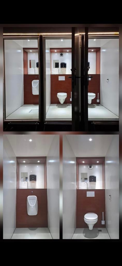 Toiletwagens, Plaszuilen, douchecabines, sanitair-units, Verzenden, Overige