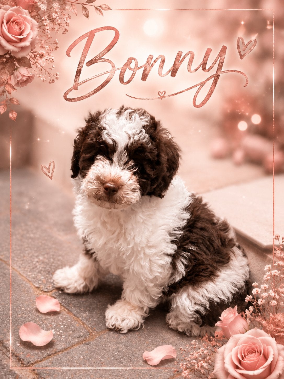 Boomer pups choco/ bont 💥, Parvo, Overige rassen, 8 tot 15 weken, Meerdere