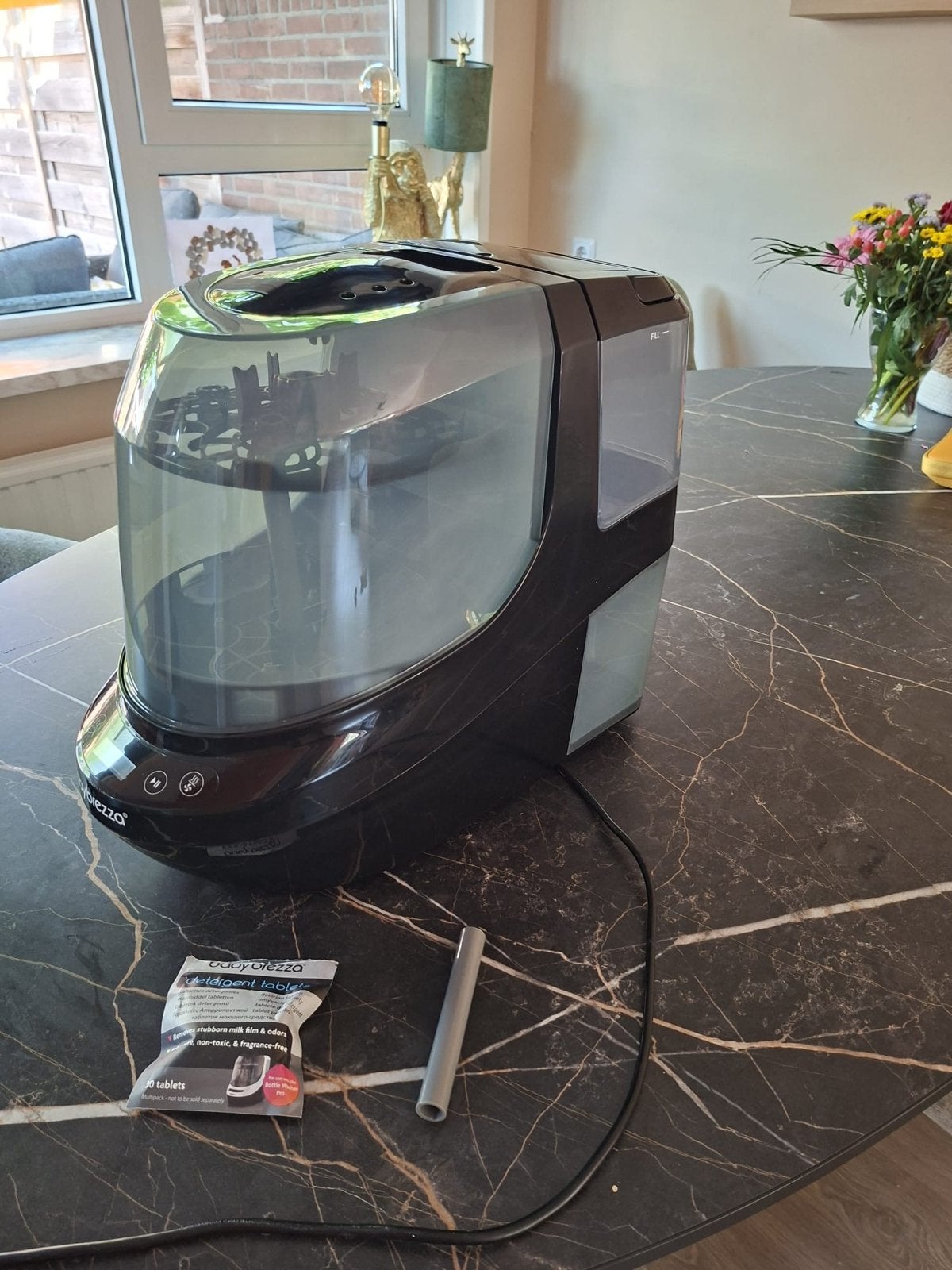 Baby Brezza Flessenwasser Pro - Automatische Reiniging, Sterilisator, Zo goed als nieuw, Baby Brezza, Ophalen