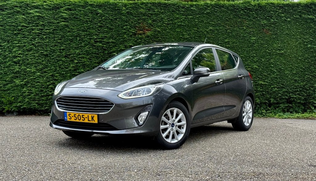 Ford Fiësta 1.1 85pk 5dr 2017 Titanium Camera AppleCarplay, Auto's, Ford, Stof, 40 €/maand, Euro 6, Bedrijf