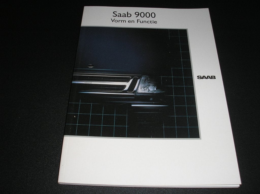 Saab 9000. Vorm & Functie, 1990, Ophalen of Verzenden, Zo goed als nieuw, Overige merken