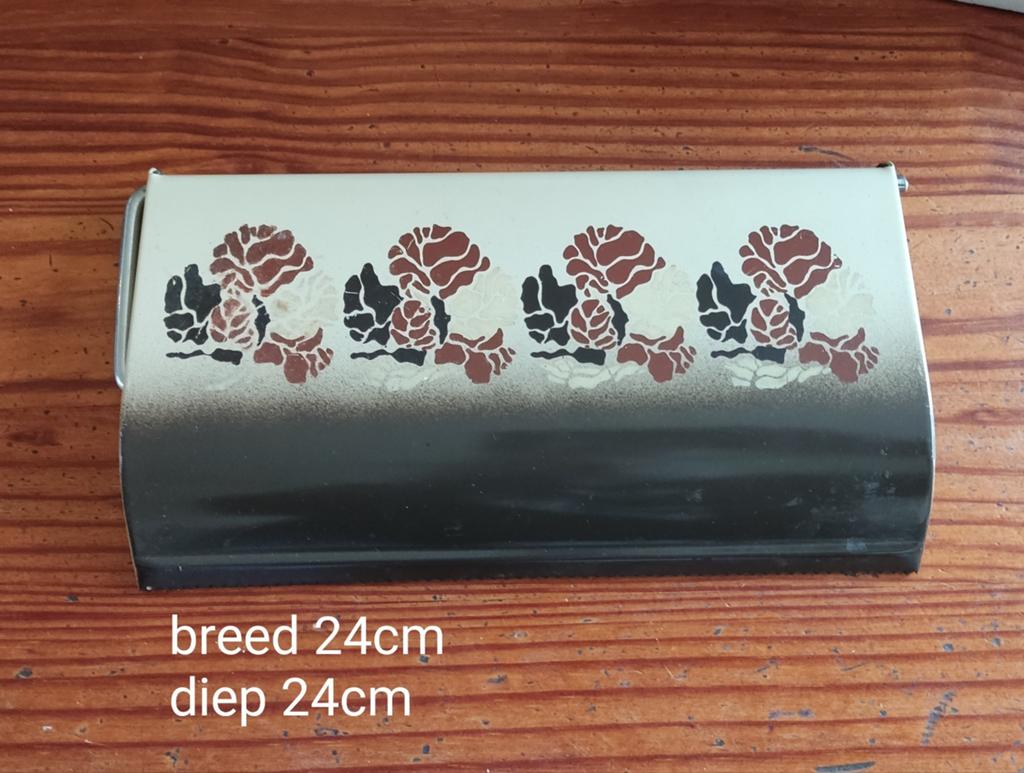 Vintage Brabantia Keukenrolhouder, Huis en Inrichting, Keuken | Keukenbenodigdheden, Ophalen of Verzenden, Metaal, Bruin, Brabantia