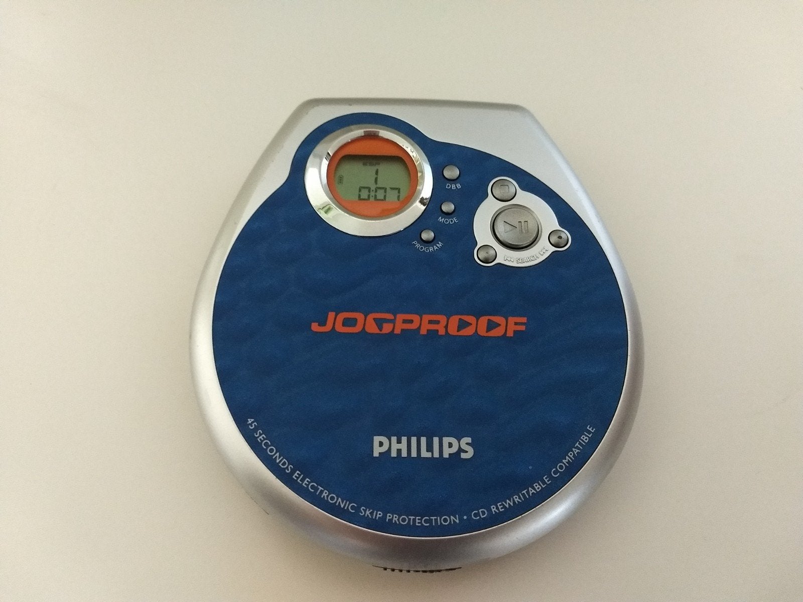 goede Philips Jogproof Cd discman, Ophalen, Discman