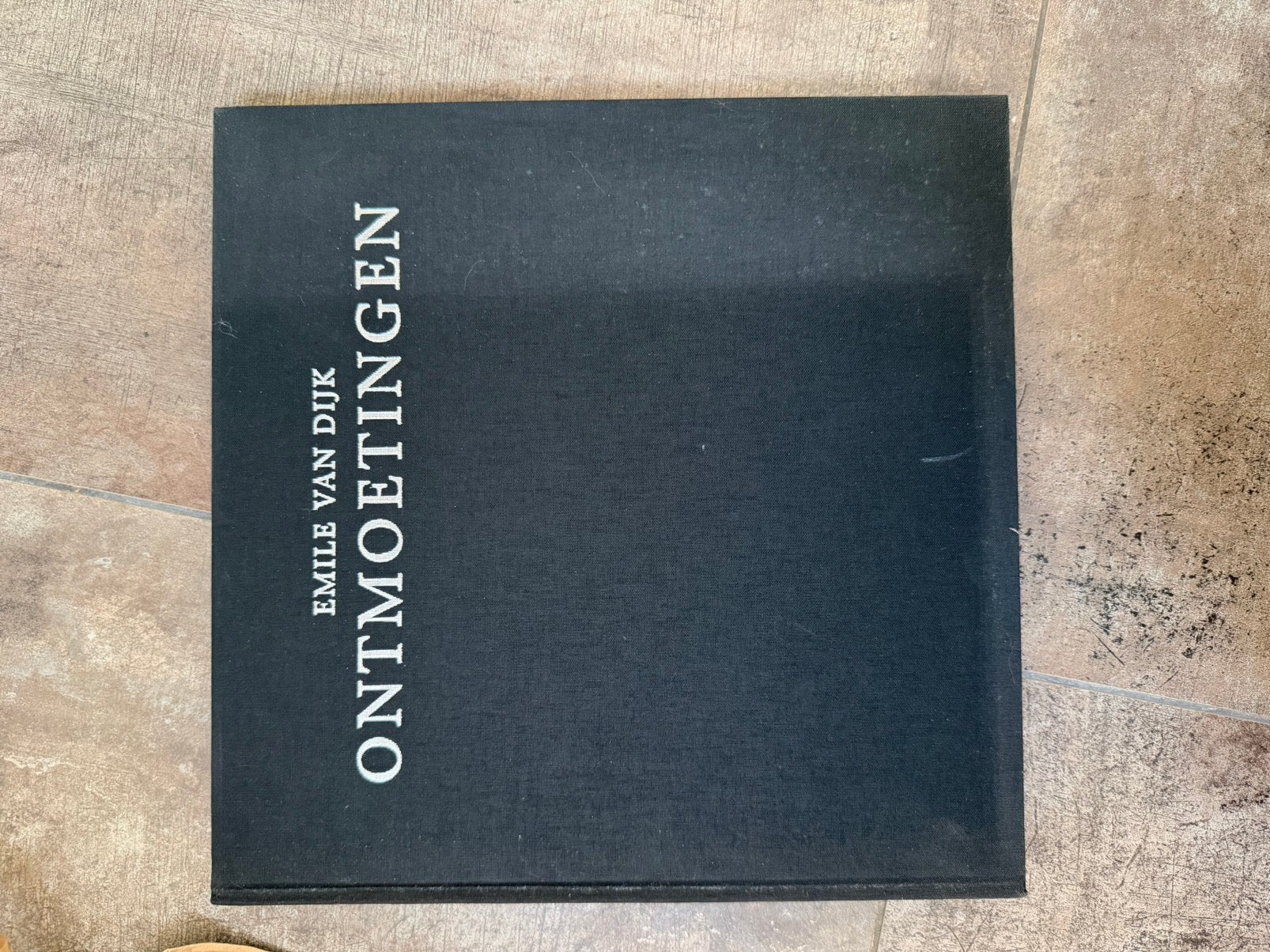 Ontmoetingen - Emile van Dijk tafelboek sierboek, Ophalen of Verzenden, Zo goed als nieuw, Overige onderwerpen