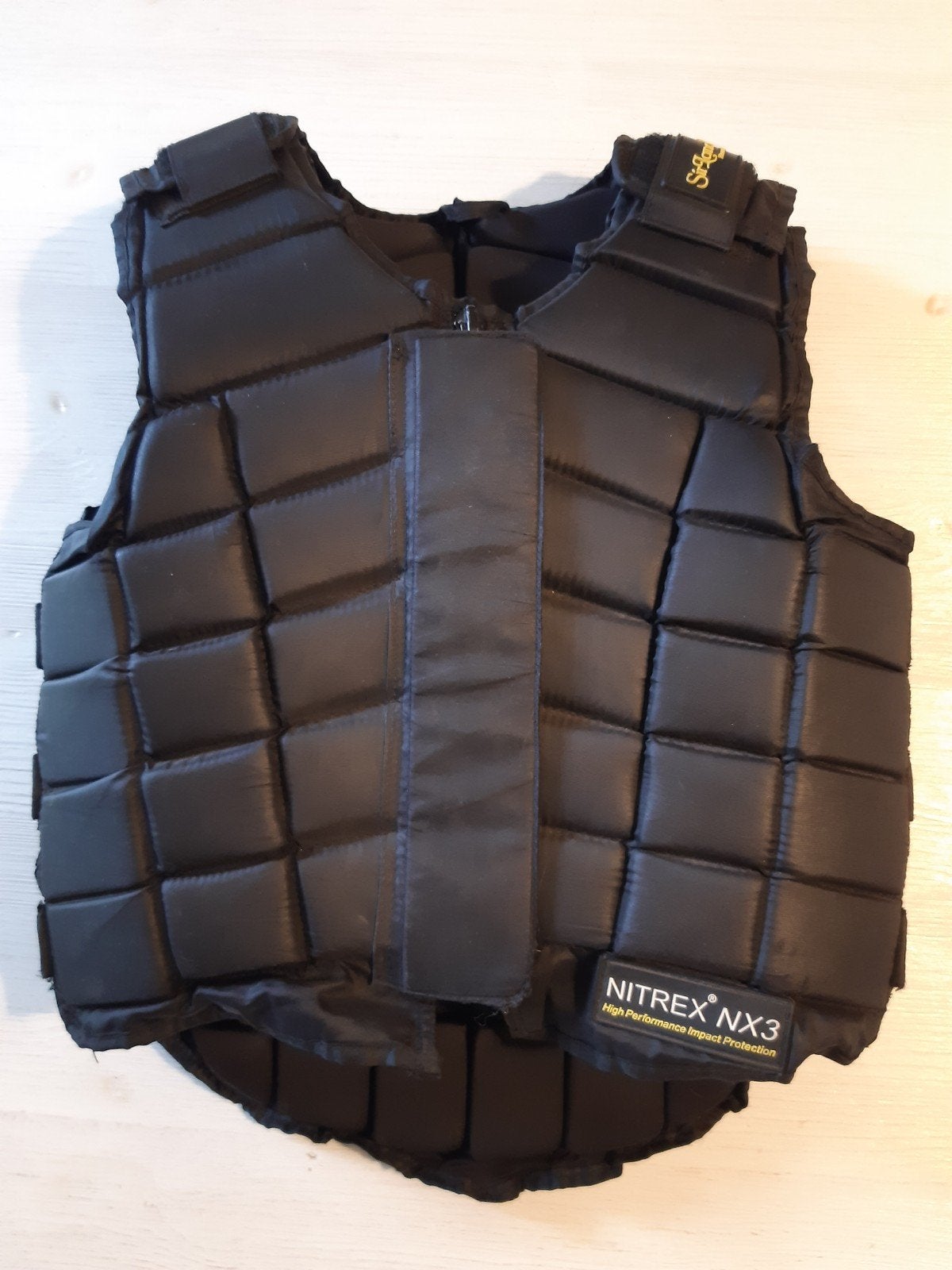 Sir Lancelot Nitrex NX3 bodyprotector mt M junior 10 jaar, Gebruikt, Overige merken, Ophalen of Verzenden, Bodyprotector