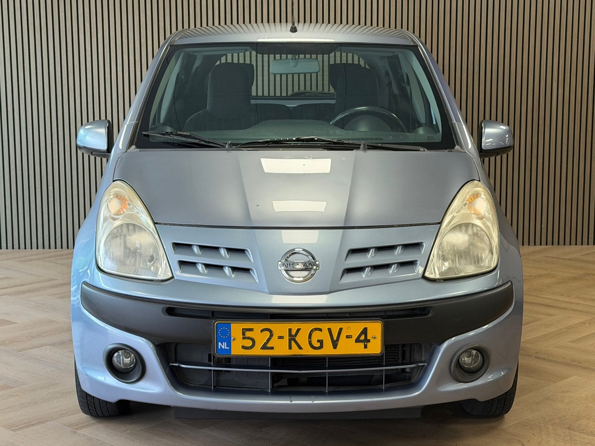 Nissan Pixo 1.0 Acenta 5 DRS. AIRCO ELEKTR. RAMEN, Auto's, Nissan, Voorwielaandrijving, Euro 5, Stof, Gebruikt