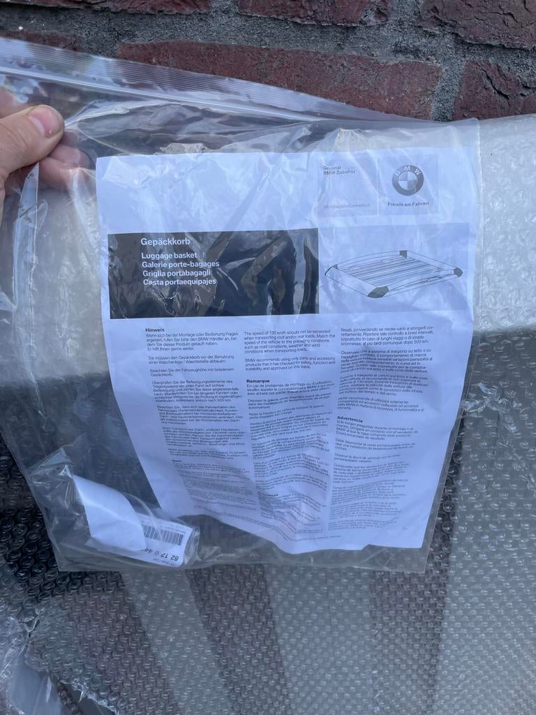 Originele BMW bagagedrager / imperiaal voor BMW i4 - Nieuw, Ophalen, Nieuw