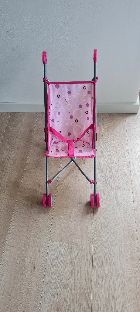 Poppen wandelwagen, Kinderen en Baby's, Speelgoed | Poppen, Ophalen, Gebruikt, Babypop