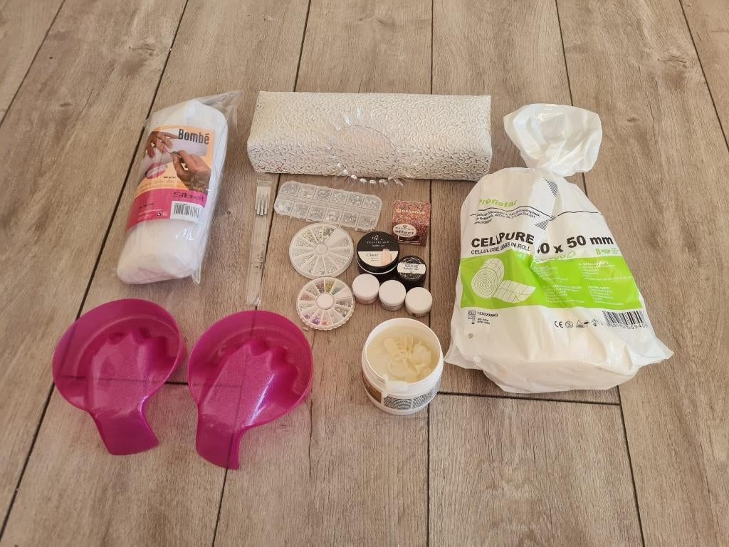 Nagel set / nail art pakket, Sieraden, Tassen en Uiterlijk, Uiterlijk | Cosmetica en Make-up, Overige kleuren, Ophalen of Verzenden