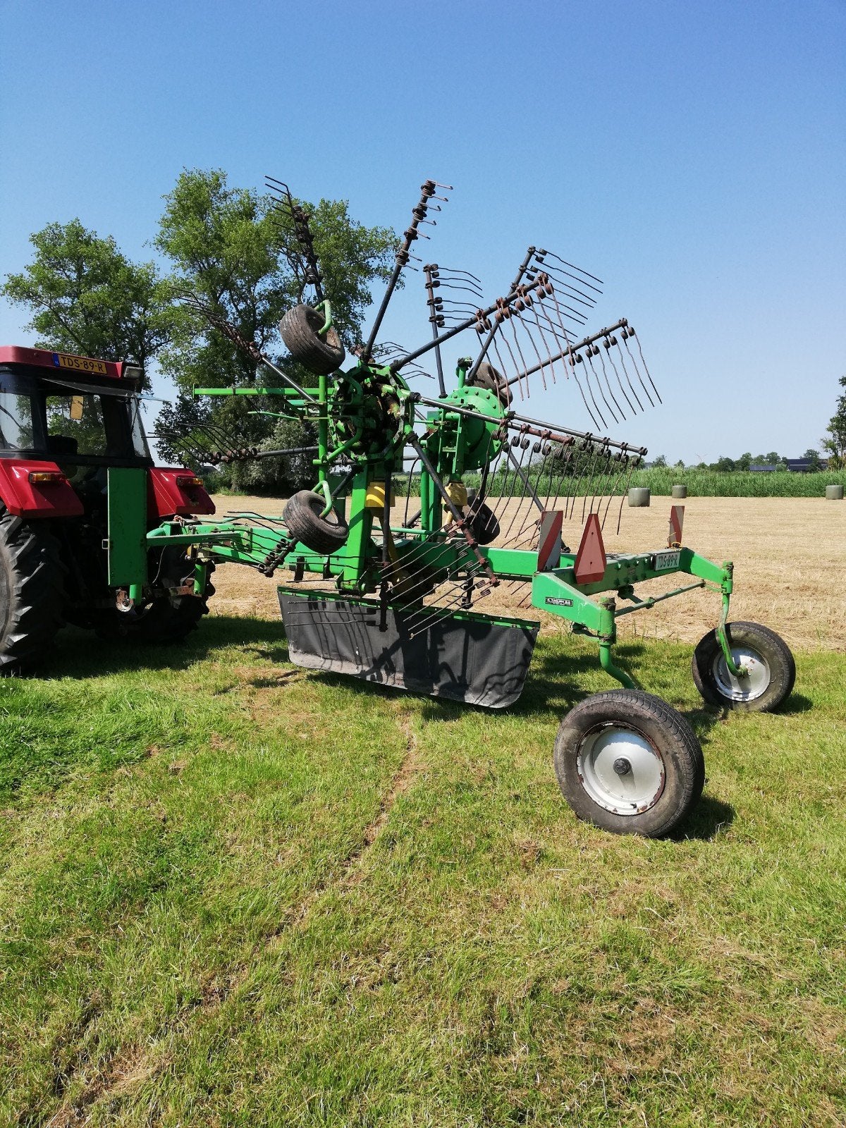 Deutz dubbele hark, Vicon schudder, Balenklem, Ladewagen!!, Ophalen, Glastuinbouw, Weidebouw