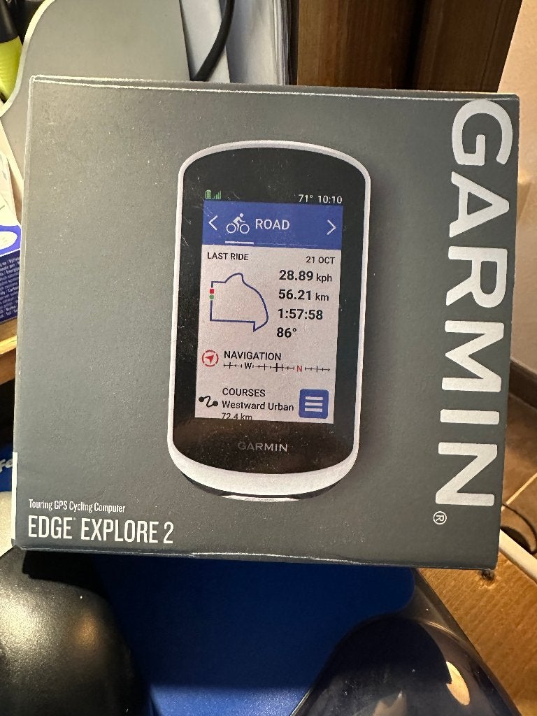 Garmin fietscomputer Edge Explore 2, Fietsen en Brommers, Fietsaccessoires | Fietscomputers, Ophalen, GPS, Nieuw