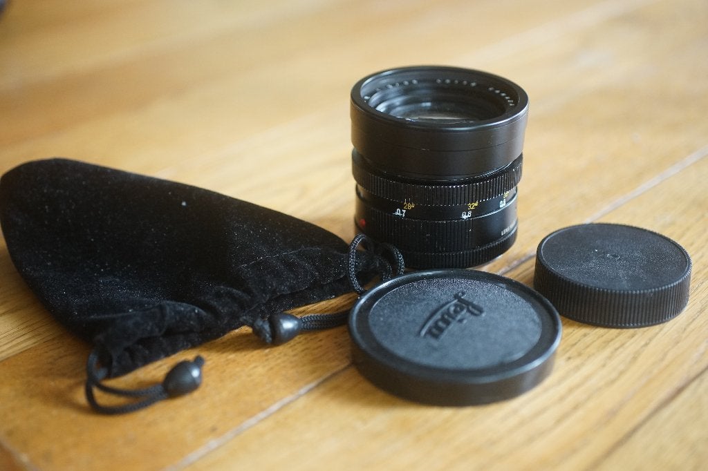 Leitz Leica summicron R 90mm, Audio, Tv en Foto, Fotografie | Lenzen en Objectieven, Verzenden, Niet werkend, Telelens, 90 mm