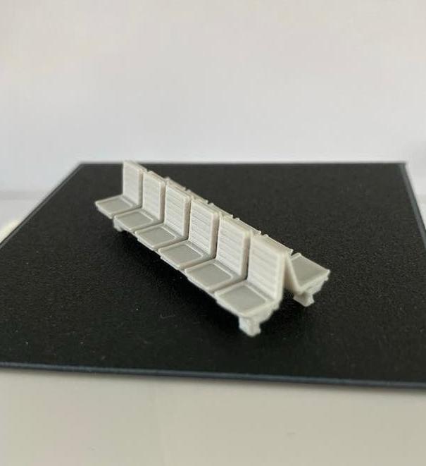 H0 Scenery: Twee Perronbanken, Hobby en Vrije tijd, Modeltreinen | H0, Overige merken, Gelijkstroom of Wisselstroom, Overige typen