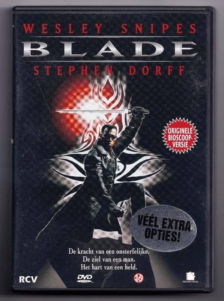 DVD Blade - Wesley Snipes, Vanaf 16 jaar, Ophalen of Verzenden, Zo goed als nieuw