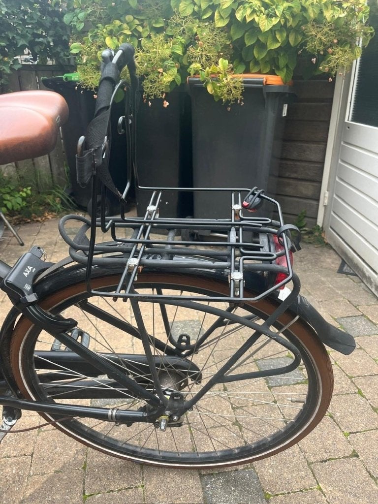 Bagagedrager/tassenrekje fiets, Ophalen, Gebruikt