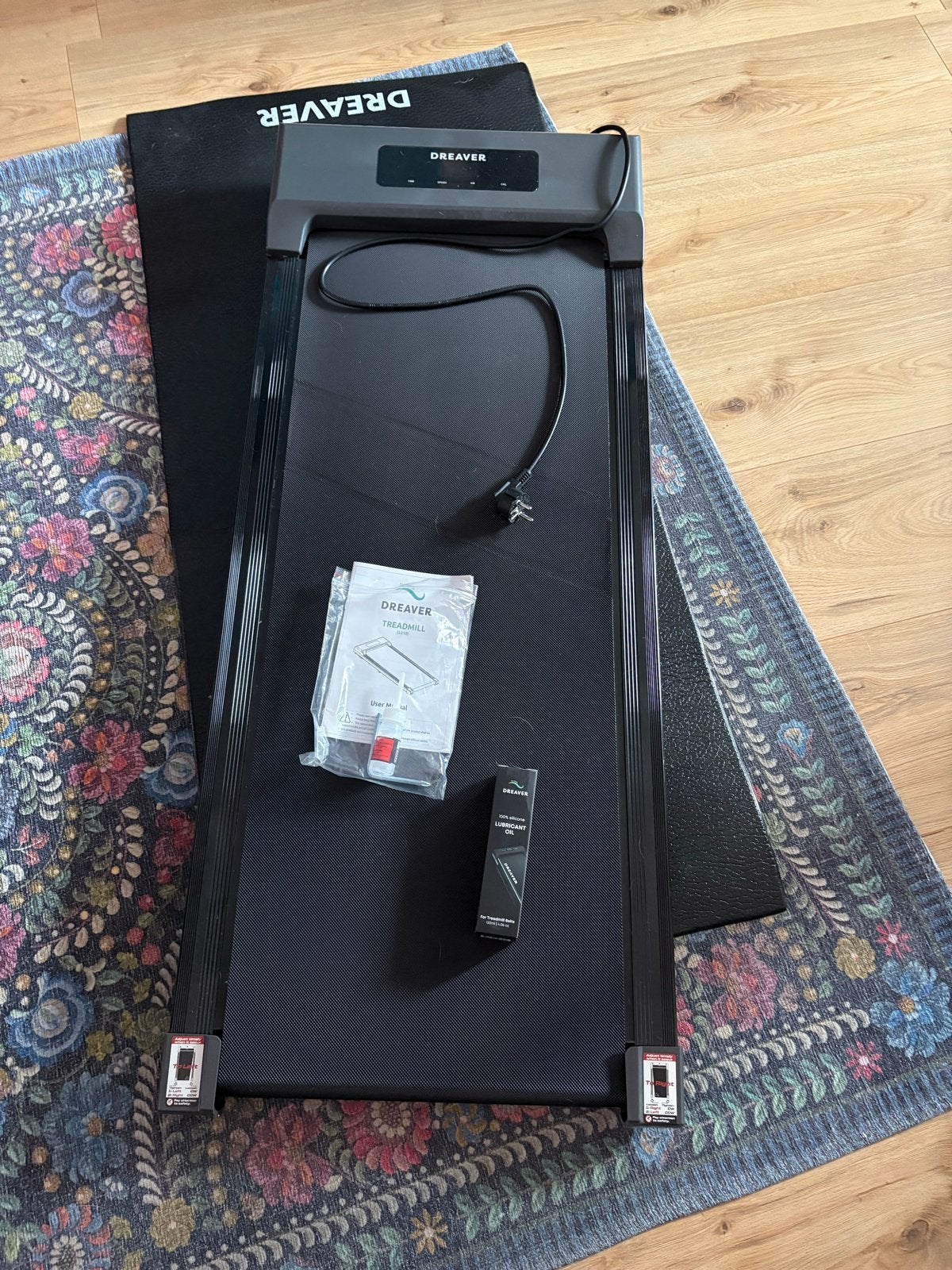 DREAVER Loopband met smeerolie - Zo goed als nieuw, Sport en Fitness, Fitnessapparatuur, Ophalen, Zo goed als nieuw, Metaal, Loopband