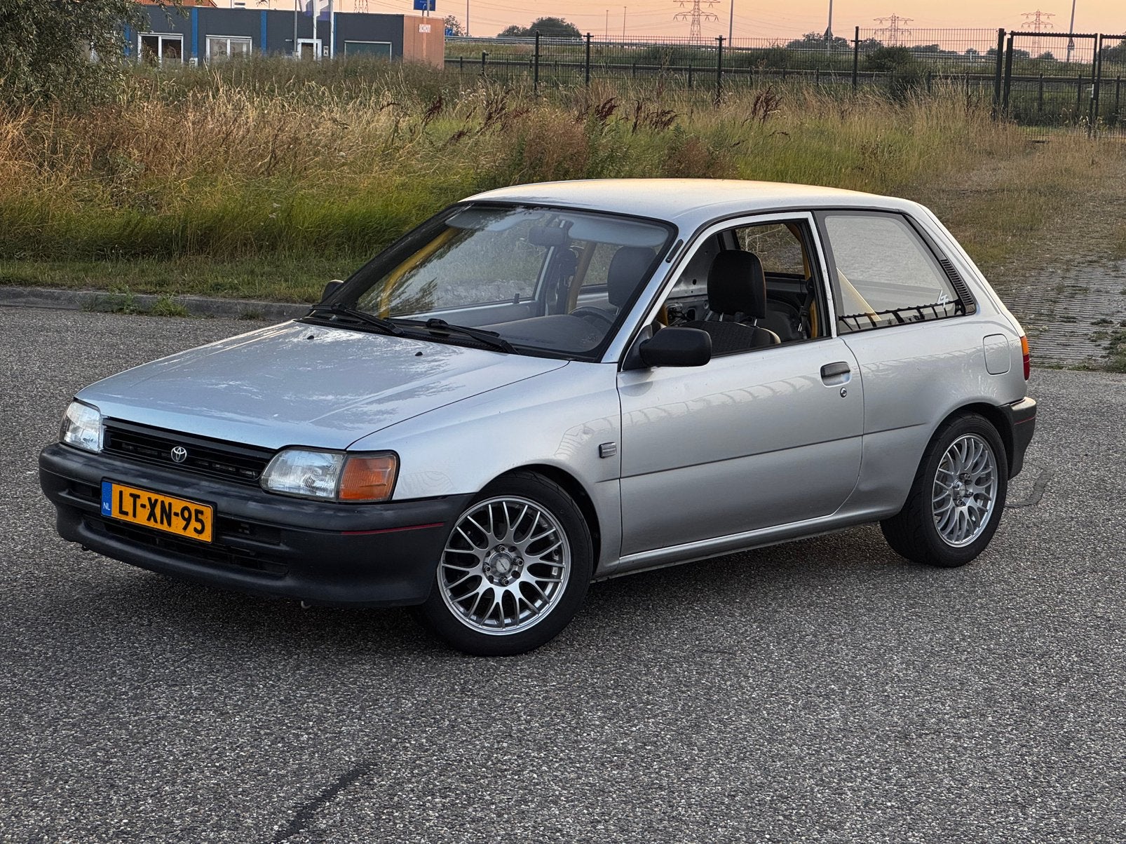 Toyota Starlet 1.3 Turbo 4E-FTE Forged 241PK | LSD | ECU, Stof, 777 kg, 4 cilinders, Origineel Nederlands
