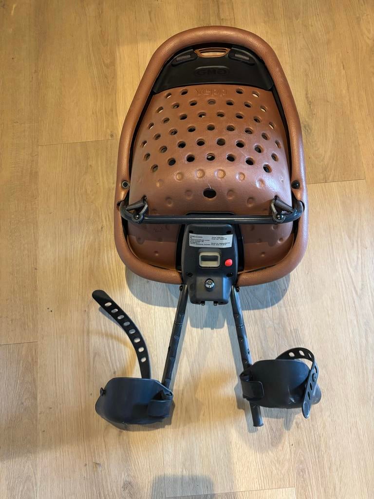 Yepp fietsstoeltje voor baby's - zo goed als nieuw, Ophalen, Voetsteuntjes, Voorzitje, Zo goed als nieuw