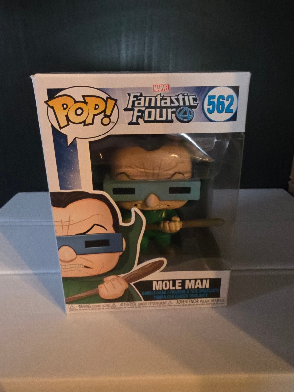 Funko Pop! Fantastic Four Mole Man #562, Ophalen of Verzenden, Nieuw