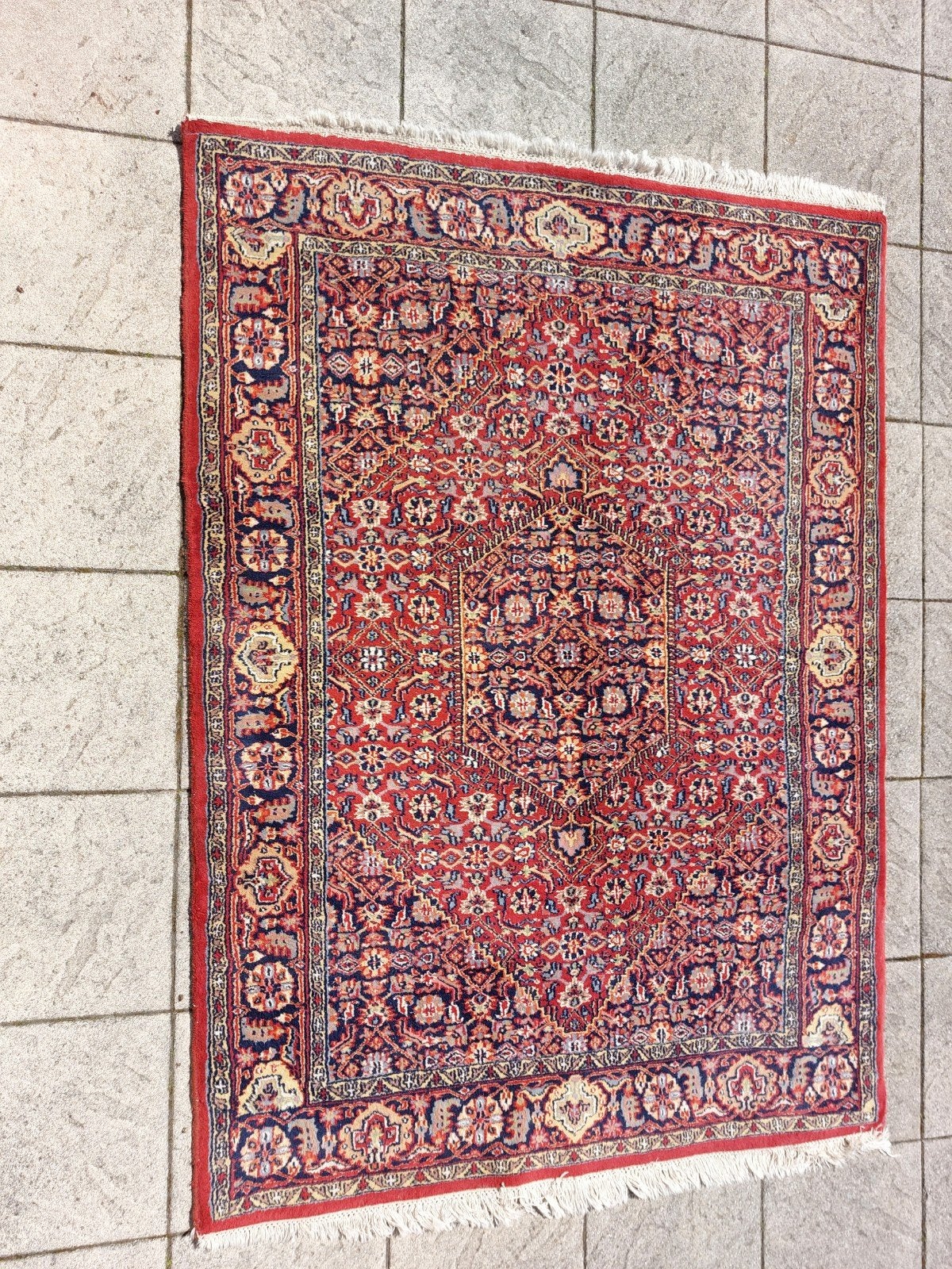 Perzisch vloerkleed, Ophalen, Gebruikt, 100 tot 150 cm, Perzisch