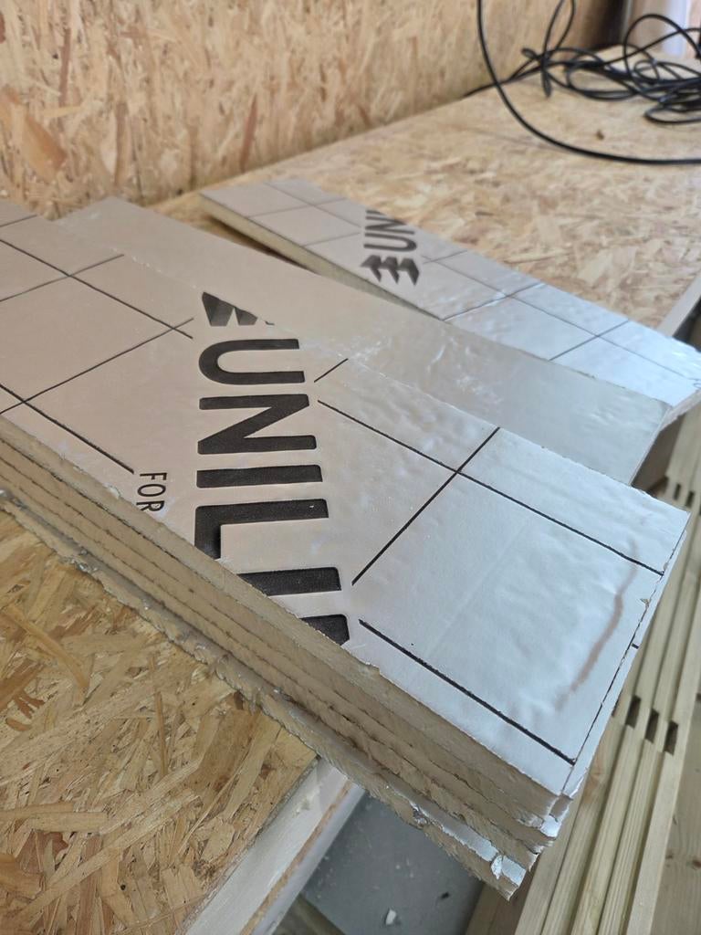 Unilin isolatieplaten, Doe-het-zelf en Verbouw, Isolatie en Afdichting, Ophalen, Nieuw, Hardschuim (Pir), 8 tot 12 cm