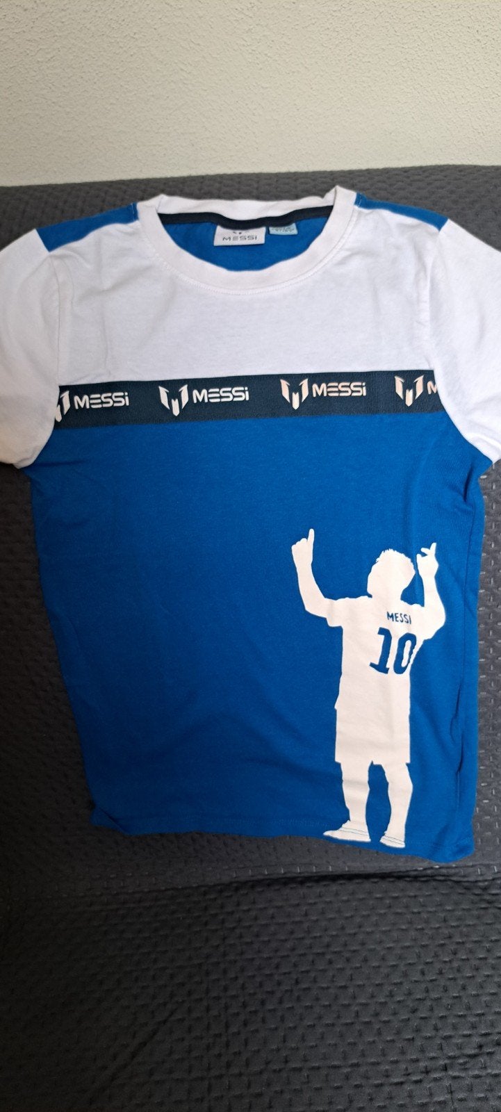 voetbalshirt  Messi maat 134/140, Ophalen of Verzenden, Messi, Jongen of Meisje, Shirt of Longsleeve