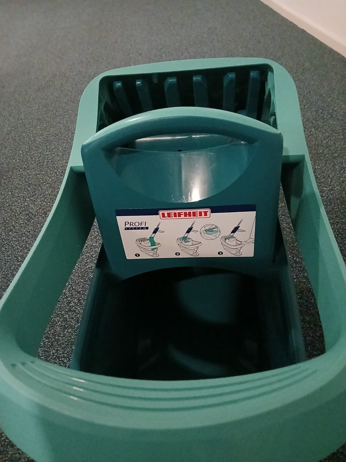 Leifheit dweilemmer, stok en dweilen, Ophalen, Dweilemmer, -bak, of -wagen