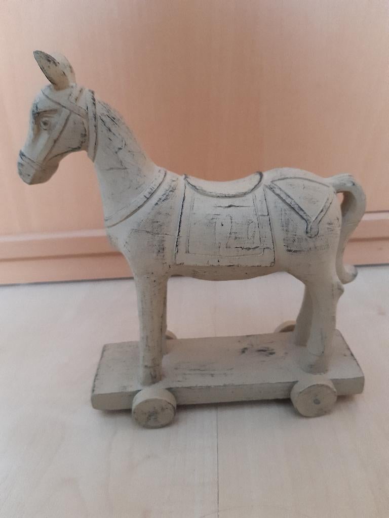 paarden beeld ongeveer 18 cm, Ophalen of Verzenden, Zo goed als nieuw, Dier