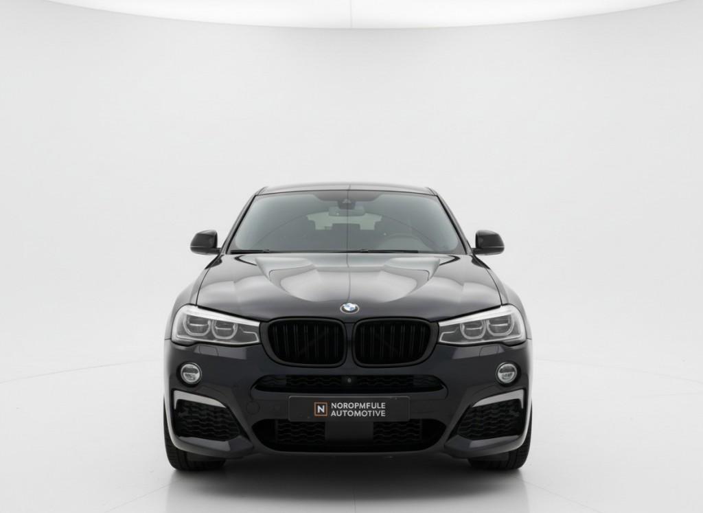 Bmw X4 X4M40i CENTENNIAL HIGH EXECUTIVE. TREKHAAK,MEMORY,H&K, Auto's, Automaat, Gebruikt, Euro 6, Blauw