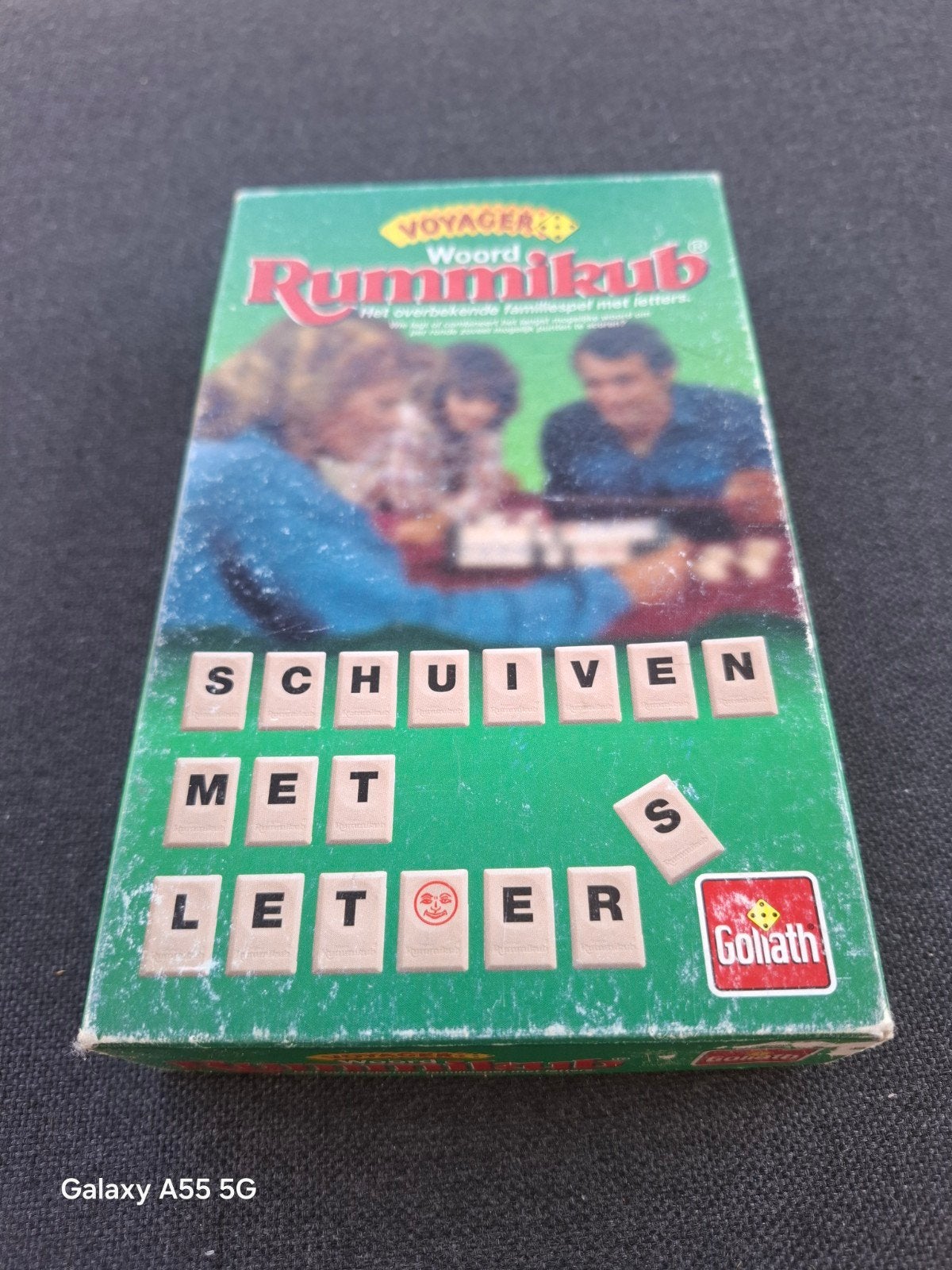 Woord Rummikub Reisspel - Goliath, Hobby en Vrije tijd, Gebruikt, Ophalen of Verzenden, Postbus 200, 4870 AE Etten-Leur, Nederland