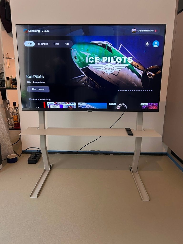 Pedestal Bendy Tall Mushroom incl Shelf, Ophalen, Zo goed als nieuw