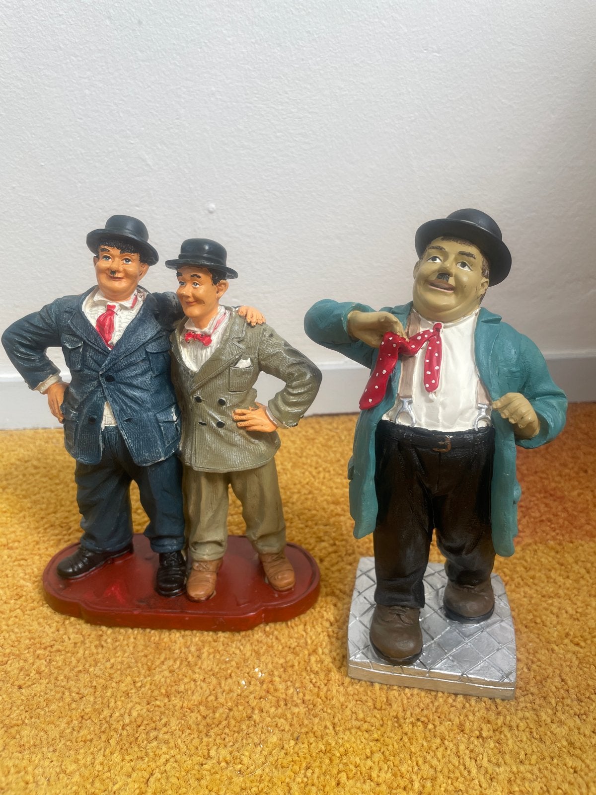 Dikke en Dunne (laurel en hardy)  collectie - Beeldjes, Ophalen, Zo goed als nieuw