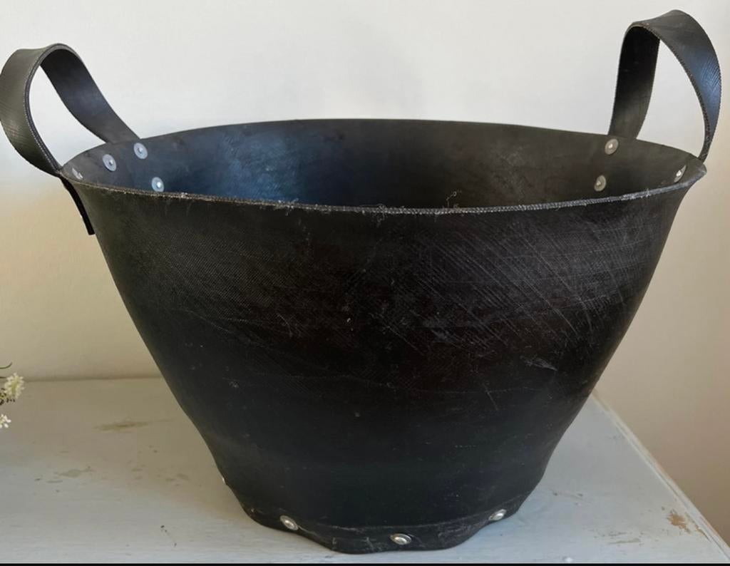 Rubber mand, Huis en Inrichting, Ophalen, Gebruikt, Rond, Overige materialen