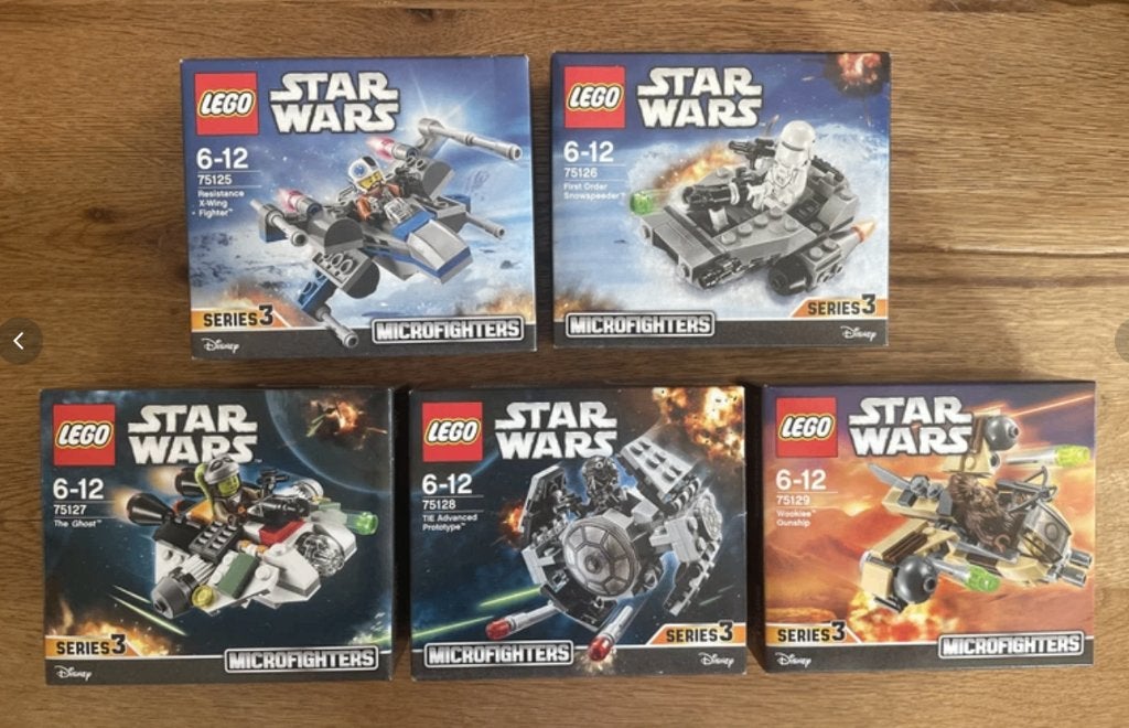 Star Wars Microfighters Series 3, Inclusief accessoires, Star Wars, Lego, Nieuw
