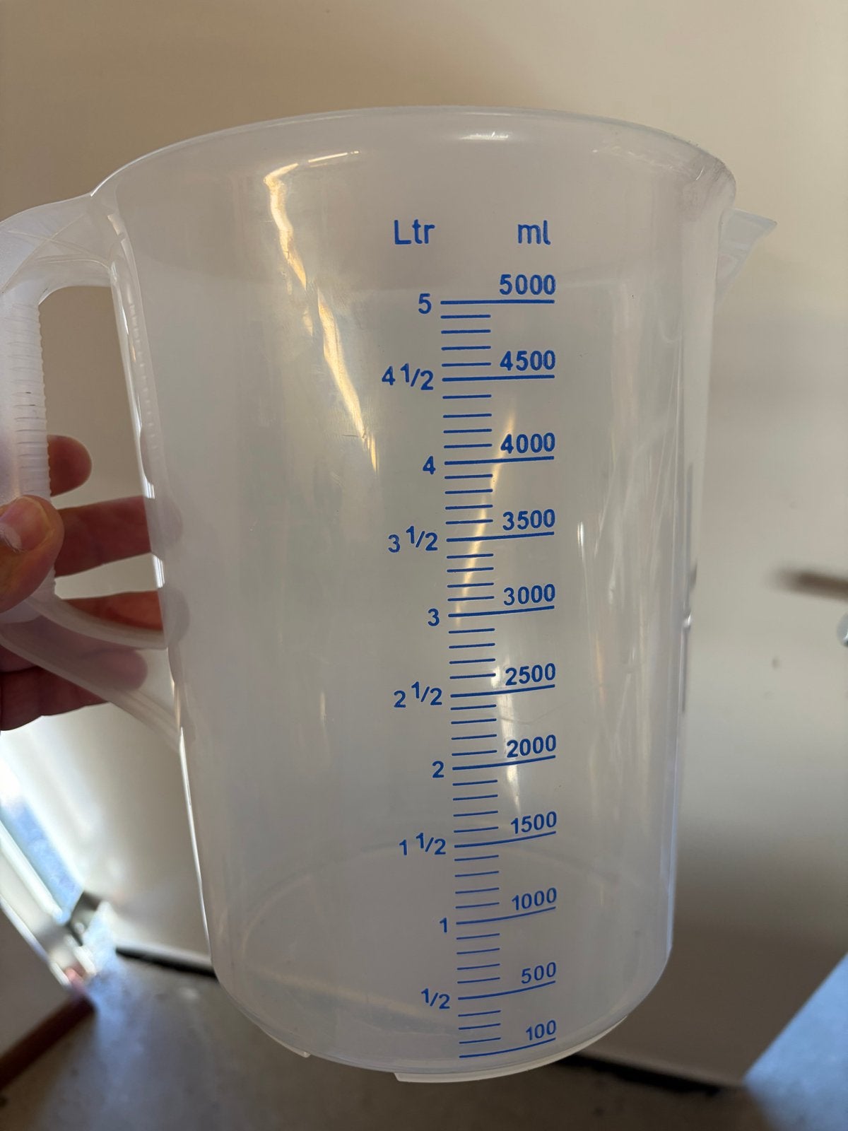 Maatbeker 5liter nieuw, Ophalen of Verzenden