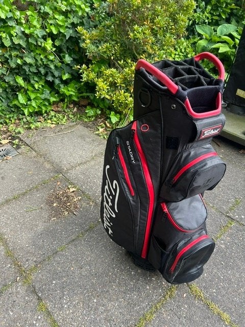 Titleist tas Stadry in goede staat 100% waterdicht 14 vakken, Sport en Fitness, Golf, Ophalen of Verzenden, Gebruikt, Tas, Overige merken
