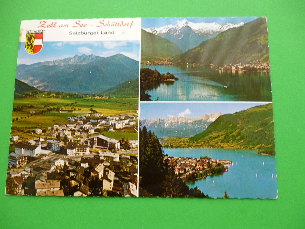 ansichtkaart Zell am See-Schuttdorf, Verzamelen, Ophalen of Verzenden, 1980 tot heden, Ongelopen, Oostenrijk
