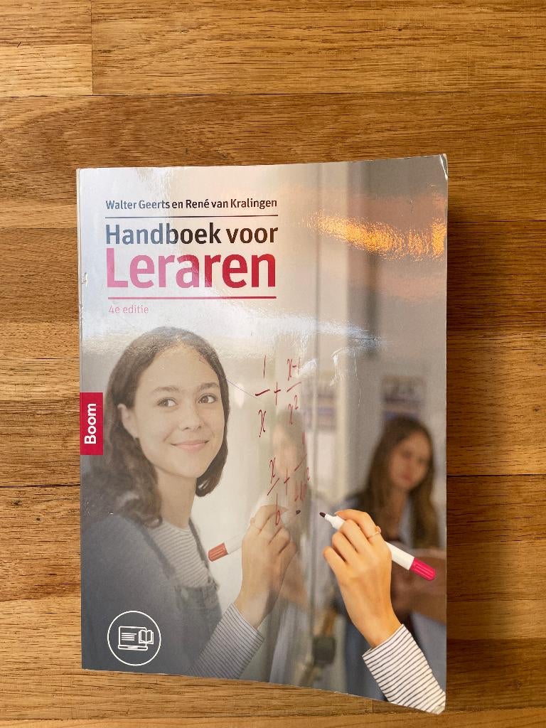 Handboek voor Leraren, Boom, Zo goed als nieuw, Alpha, HBO