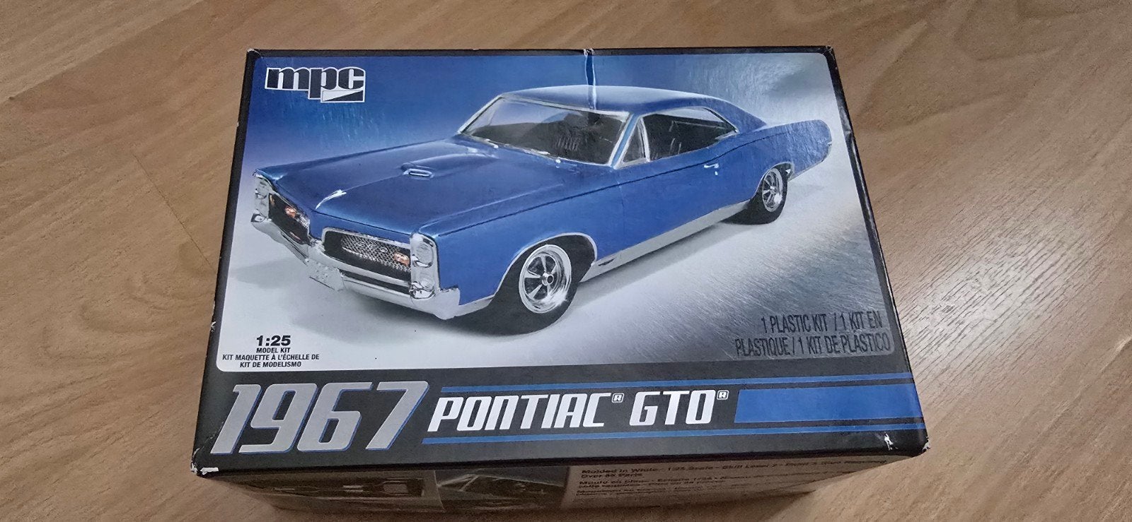 MPC 1967 Pontiac GTO Modelbouwkit - Nieuw in doos, Hobby en Vrije tijd, Modelbouw | Auto's en Voertuigen, Overige merken, Auto
