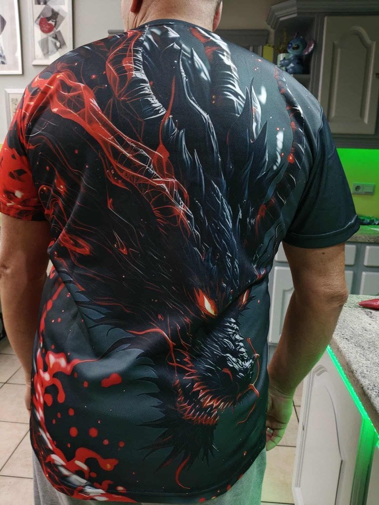 draken t shirt, Maat 52/54 (L), Ophalen of Verzenden, Kleding, Overige thema's