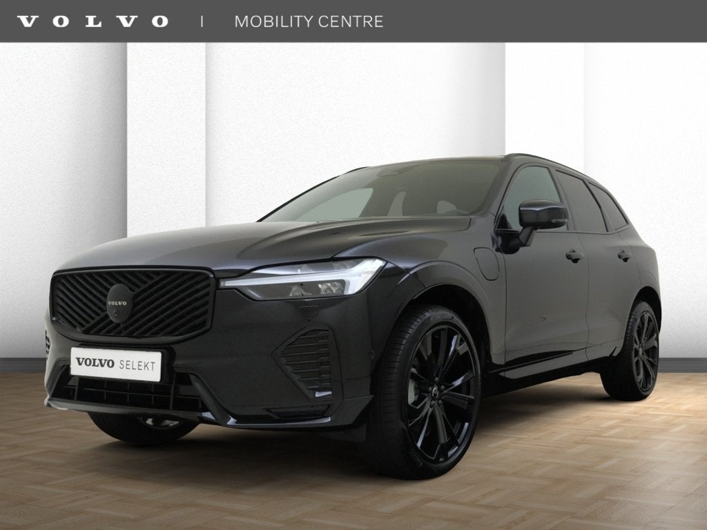 Volvo XC60 T8 AWD Plus Black Edition | 297KM | Panoramadak |, Gebruikt, 4 cilinders, Zwart, Bedrijf