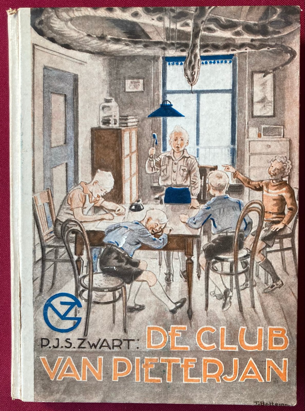 De Club van Pieterjan - P.J.S. Zwart (Vierde Druk), Ophalen of Verzenden, Gelezen, Fictie algemeen