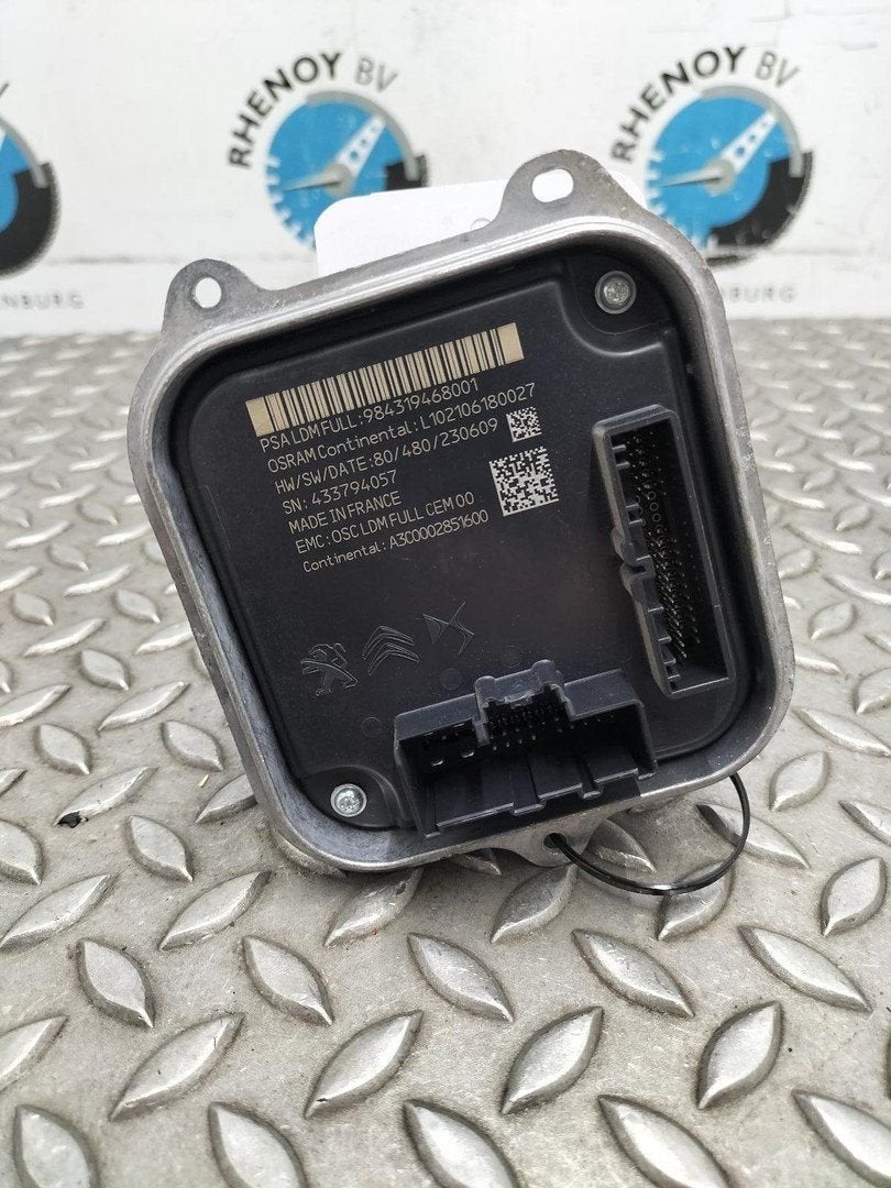 PEUGEOT 308 P5 GT Pure XENON STUURAPPARAAT 9843194680 2023, Ophalen of Verzenden, Gebruikt, ARN erkend