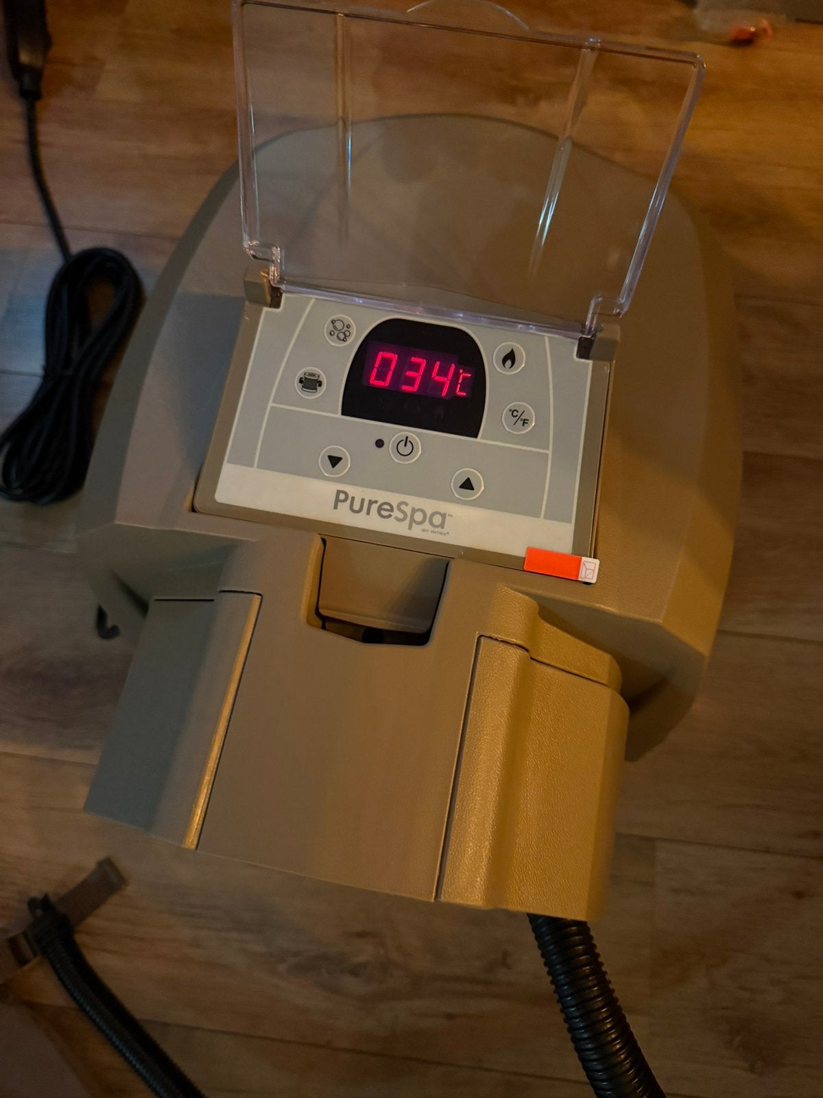 Intex pure spa sb-h20 pomp en cover nieuw, Minder dan 80 cm, Rond, Ophalen of Verzenden, Minder dan 200 cm