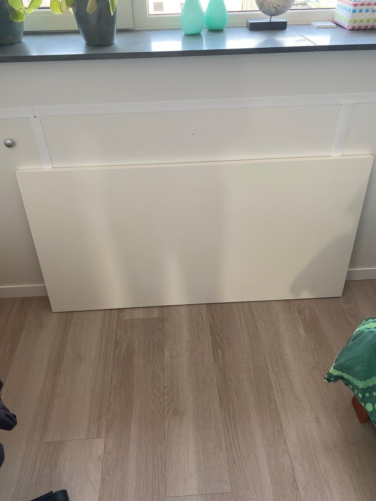 IKEA Linnmon Bureaublad Wit 150x75 cm, Ophalen, Overige materialen, Gebruikt, 50 tot 100 cm