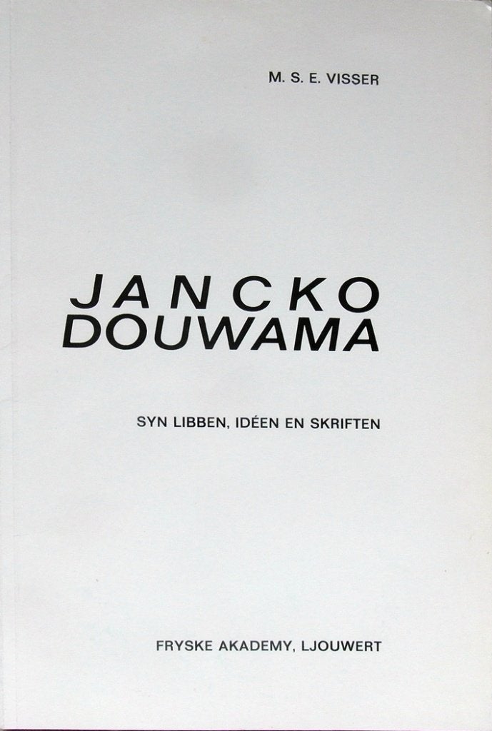 JANCKO DOUWAMA syn libben, idéen en skriften, Ophalen of Verzenden, Zo goed als nieuw, Sport