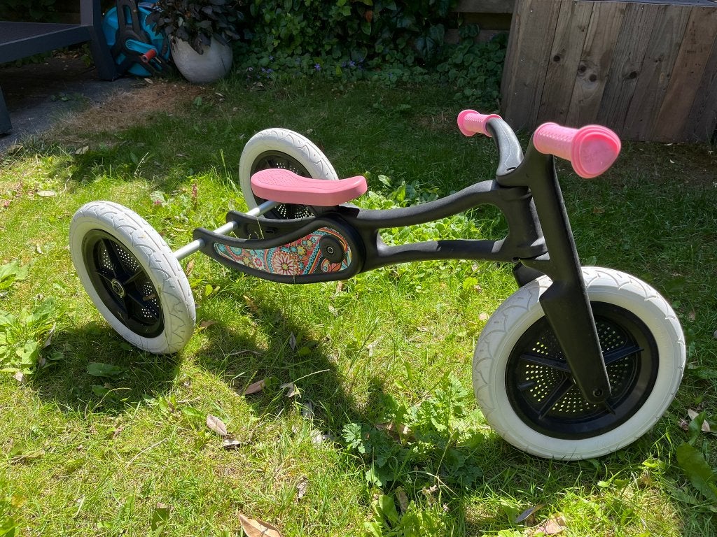 Wishbone Bike 3-in-1 Loopfiets - recycle editie, Ophalen, Zo goed als nieuw, Loopfiets