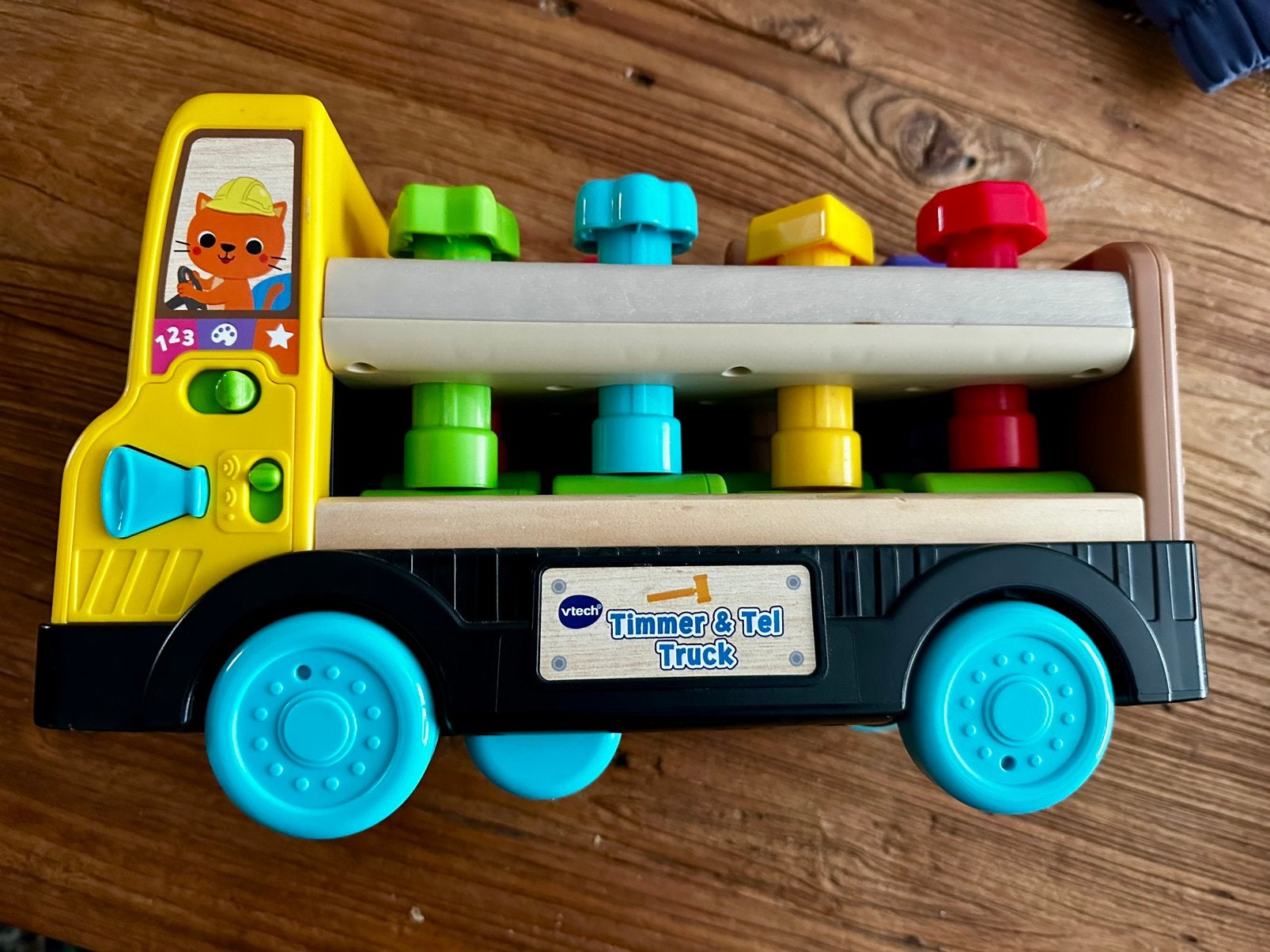 Vtech baby peuter kind auto met geluid en hamer, Ophalen of Verzenden, Zo goed als nieuw