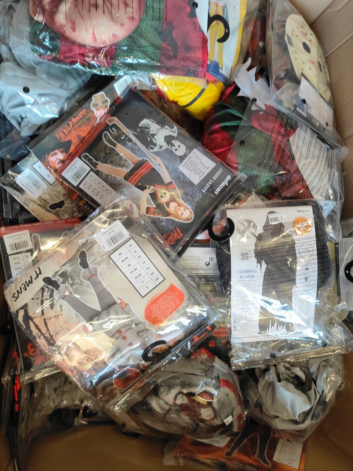 33 Pallets Mix Feestartikelen: Halloween, Ballonnen & Meer, ., Nieuw, Ophalen of Verzenden, .